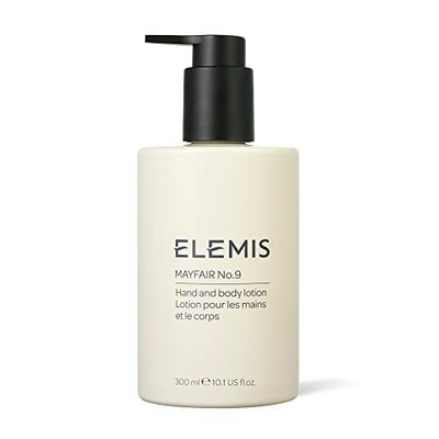 ELEMIS Mayfair No.9 Hand &amp; Body Lotion, Lightweight Formula Hydrates, Softens, and Moisturizes Skin with Sustainable Shea Butter and Borage Oil, 300ml