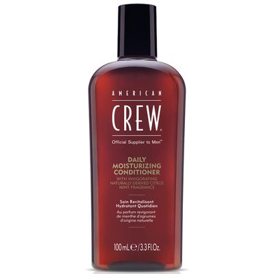 American Crew Conditioner for Men, Daily Moisturizer, Naturally Derived, Vegan Formula, Citrus Mint Fragrance, 3.3 Fl Oz