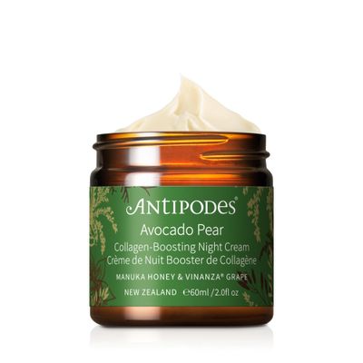 Antipodes Avocado Pear Nourishing Night Cream ? Anti Aging Cream &amp; Plumping Anti Wrinkle Cream ? Reduce Dryness with Avocado Oil &amp; New Zealand Manuka Honey ? Dry Skin &amp; Mature Skin ? 60ml, 2 fl. Oz