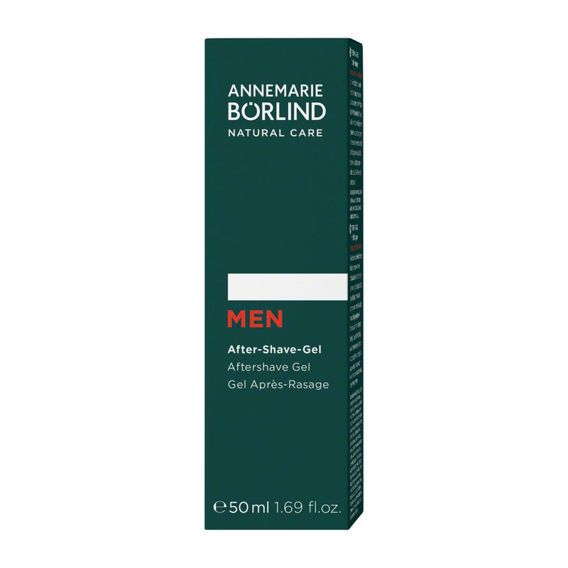 ANNEMARIE BRLIND - MEN SYSTEM ENERGY BOOST Aftershave Gel - energizing &amp; refreshing facial care, with organic juniper extract and botanical taurine, vegan, 1.69 Fl. Oz.