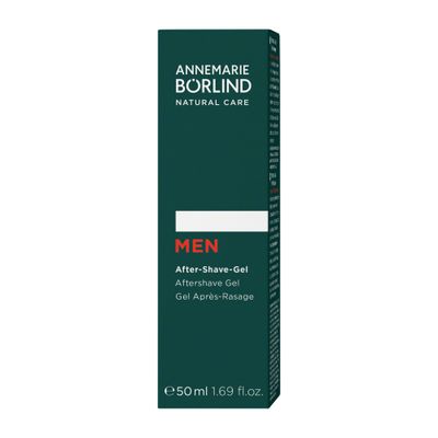 ANNEMARIE BRLIND - MEN SYSTEM ENERGY BOOST Aftershave Gel - energizing & refreshing facial care, with organic juniper extract and botanical taurine, vegan, 1.69 Fl. Oz.