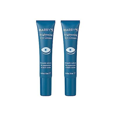 Harry&#39;s Brightening Eye Cream | Reduce Appearance of Dark Circles | 0.5 Fl Oz, 2 Pack