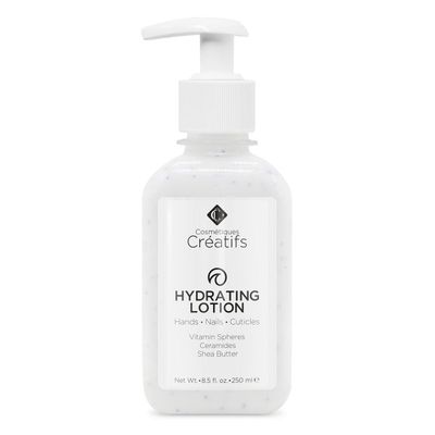 Cosmtiques Cratifs Hydrating Lotion for Dry Hands, Nails, and Cuticles, 8.5 fl. oz., Daily Moisturizing Skincare for Soft, Sensitive Skin with Shea Butter and Ceramides