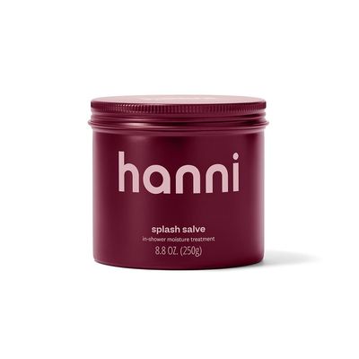 HANNI Splash Salve Body Mask, In-Shower Moisturizer with Coconut, Jojoba, Shea Butter &amp; Glycerin, Deep Conditioning for All Skin Types, 250 mL / 8.8 oz