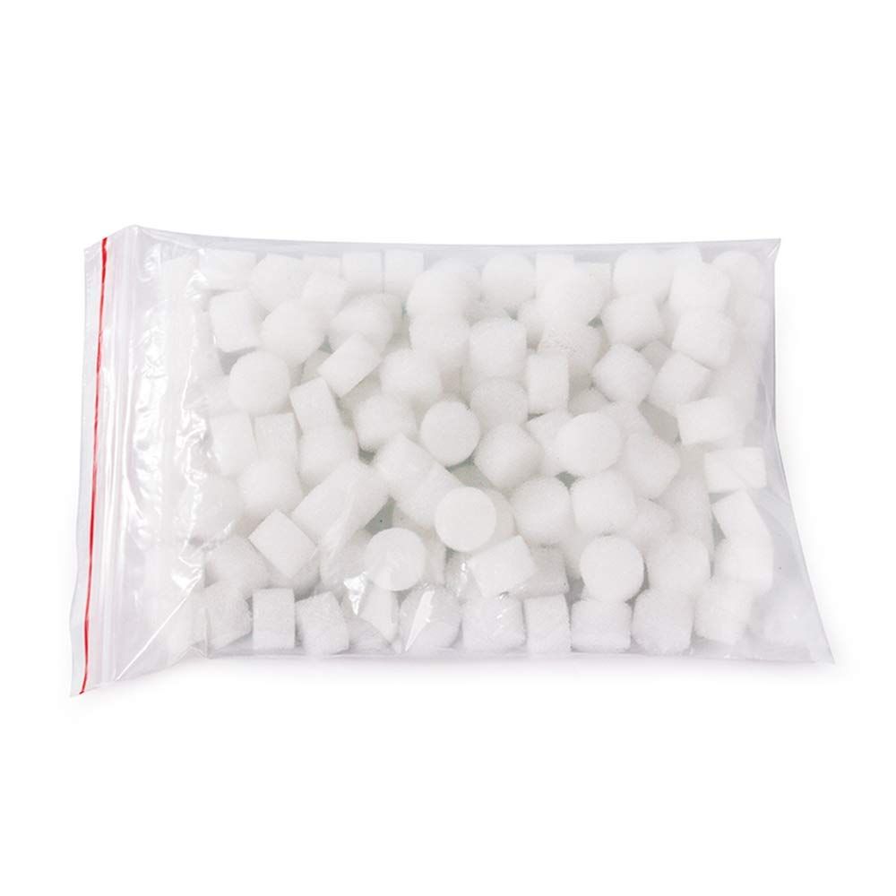 Blackhead Remover Sponge,12MM Filter Sponge - Replacement Filter Sponge, Suction Vacuum Blackhead Removal Device Accessories Replacement Filter Sponge 100PCS