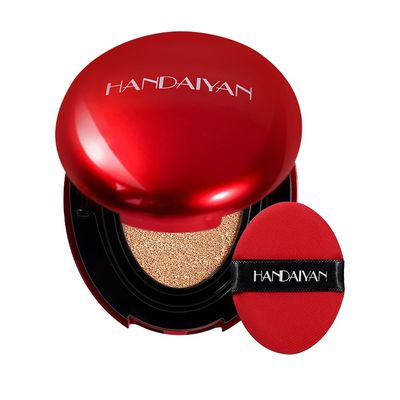 Cushion Foundation, Full Coverage &amp; Weightless, Skin Fit Technology for Natural Radiance, Satin Glow Finish, Hydrating Long-Lasting Cushion, Anti-Caking (01# FAIR PORCELAIN, 0.21 Fl Oz (Pack of 1))