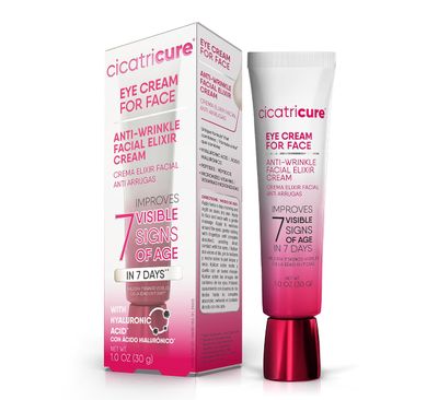 Cicatricure Eye Cream for Face: 7-in-7 Anti-Wrinkle, Peptides &amp; Vitamins Reduce 7 Aging Signs in 7 Days, Hydrating, Oil-Free, 1oz