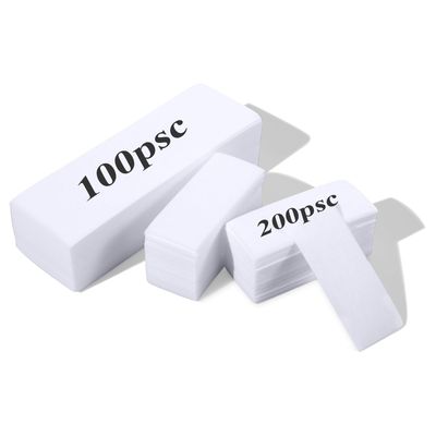300pcs Waxing Strips for Hair Removal: Body and Facial Non Woven Waxing Paper - Large and Small Size for Soft Wax Sugar Paste Hard Wax