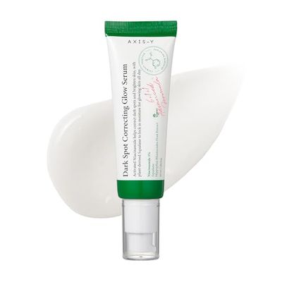 AXIS-Y Dark Spot Correcting Glow Serum with 5% Niacinamide &amp; Rice Bran | Brightening &amp; Moisturizing Face Serum for Uneven Skin Tone | Vegan &amp; Cruelty-Free Korean Skin Care | 50ml / 1.69 fl. oz.
