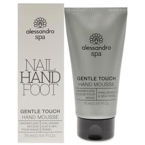 alessandro Spa Gentle Touch Hand Mousse for Women 2.54 oz Mousse