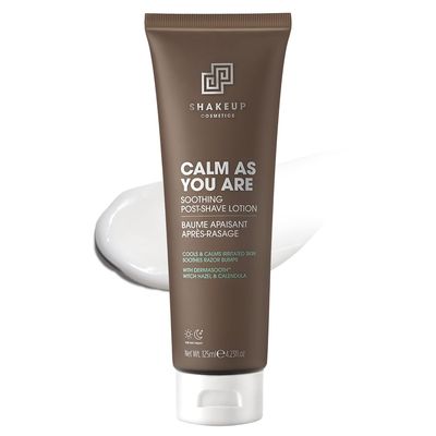 Shakeup - Mens Shaving Lotion, Post-Shave, Soothing, Hydrating, Non-Greasy, Anti-redness &amp; Irritation, Razorburn &amp; Bumps, Vegan Skincare, 125ml