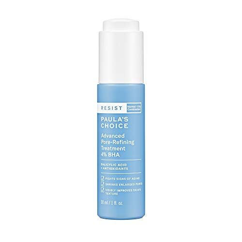 Paula&#39;s Choice RESIST Advanced Pore Refining Treatment 4% BHA Serum, Salicylic Acid &amp; Green Tea, Anti-Aging Exfoliant for Oily Skin, 1 Ounce