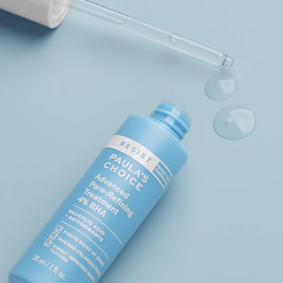 Paula's Choice RESIST Advanced Pore Refining Treatment 4% BHA Serum, Salicylic Acid &amp; Green Tea, Anti-Aging Exfoliant for Oily Skin, 1 Ounce