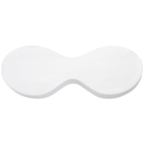 Joez Wonderful 100 Sheets Disposable Non Woven Eye Care, Cotton Paper Facial Eye Pads Spa, DIY Clear Eye Mask Paper Beauty Sheets for Skincare Spa Wrap Moisture Retention
