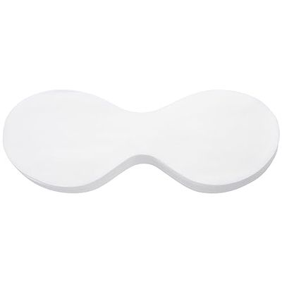 Joez Wonderful 100 Sheets Disposable Non Woven Eye Care, Cotton Paper Facial Eye Pads Spa, DIY Clear Eye Mask Paper Beauty Sheets for Skincare Spa Wrap Moisture Retention