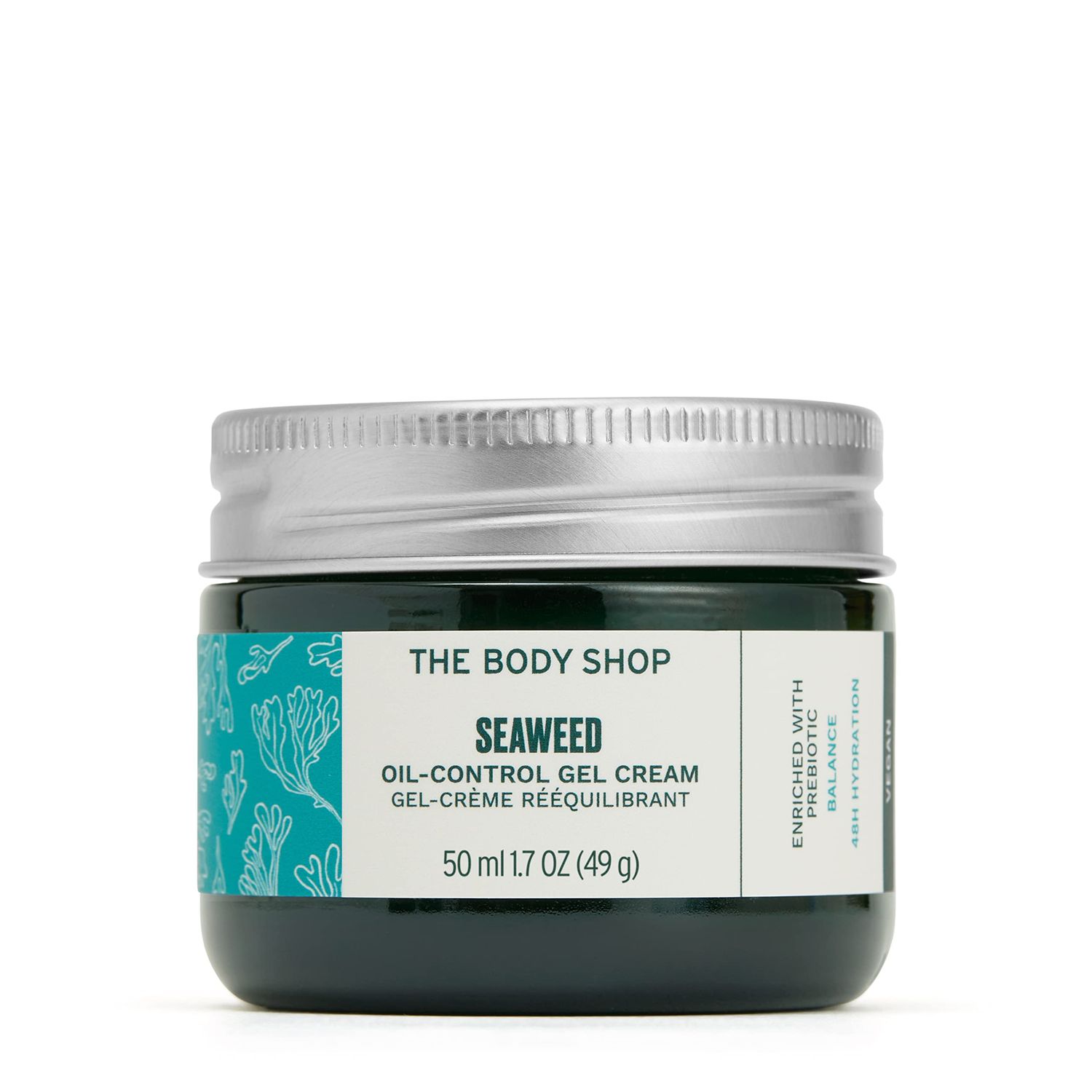 The Body Shop Seaweed Gel Cream, For Oily and Combination Skin, Vegan, 1.7 Oz