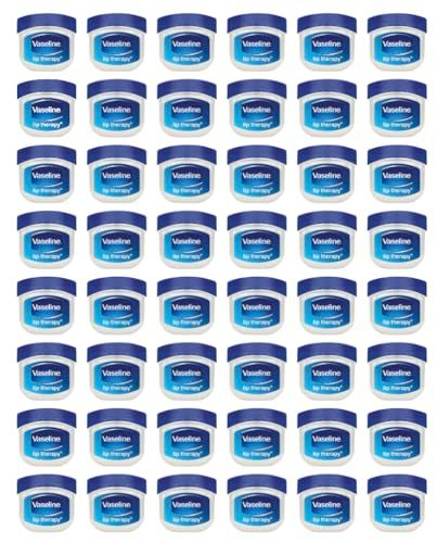 Vaseline Original Pure Skin Jelly, .25 Ounces, Counter Display (48 Pieces)