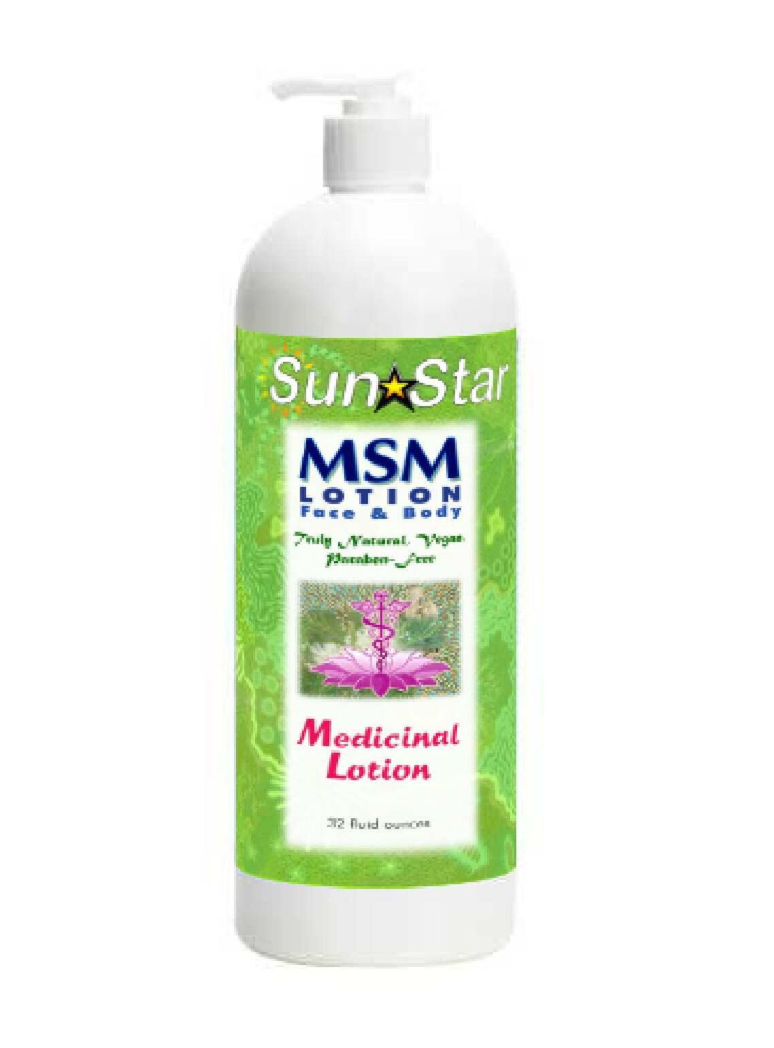 MSM Face &amp; Body Lotion with Tea Tree Oil Medicinal Lotion