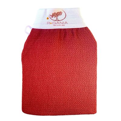 R&#39;gania Deep Exfoliating Glove for Shower - Korean Exfoliating Mitt for Dead Skin Removal - Body Exfoliator Glove for Dry Skin, Ingrown Hair, Spray Tan Removal - Gentle Exfoliating Shower Mitt