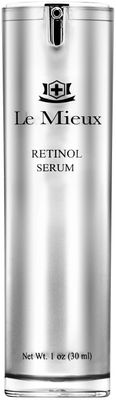 Le Mieux Retinol Serum - Anti Aging 0.5% Retinol Face Serum with Skin Smoothing Peptides, Hyaluronic Acid &amp; Apple Stem Cells to Help Visibly Address Fine Lines, No Parabens or Sulfates (1 oz / 30 ml)