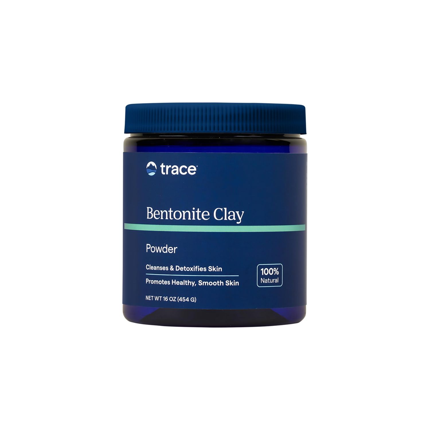Trace Minerals Bentonite Clay - Deep Cleaning Skin Support - Clay Mask for Body &amp; Face - Skincare Essentials to Support Smooth Skin &amp; Aid Against Impurities - Support Removal of Excess Oil - 16 oz