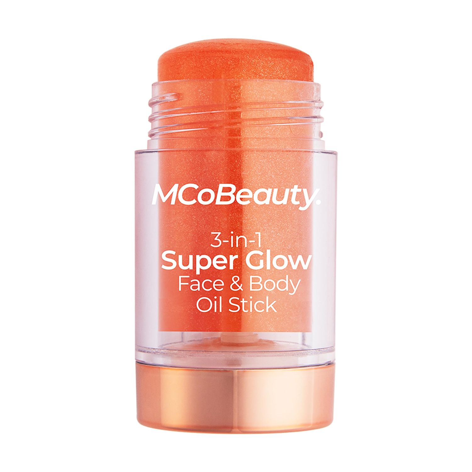 MCoBeauty 3-in-1 Super Glow Face &amp; Body Oil Stick, Bronze, Long Wearing and Non-Sticky, Vegan, Cruelty Free Cosmetics