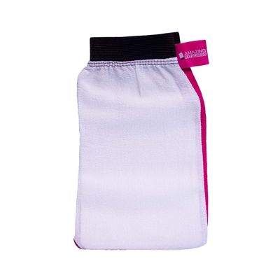 Tan Eraser Self Tan Remover Amazing Exfoliator Deep Exfoliating Scrub Mitt Body Scrubber Glove | Effortlessly Peels Away Dead Skin Cells | Double Sided Viscose Rayon For Light And Strong Exfoliation