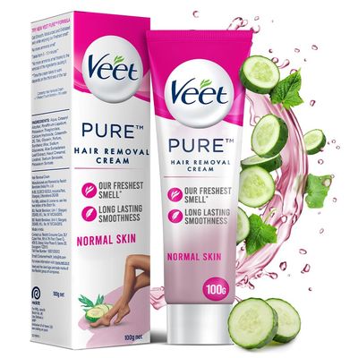 Veet Hair Removal Cream, Normal Skin - 100 g