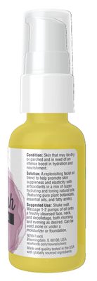 NOW Foods Solutions, Nourish Facial Oil With Antioxidants, Promotes Suppleness and Elasticity, 1-Ounce