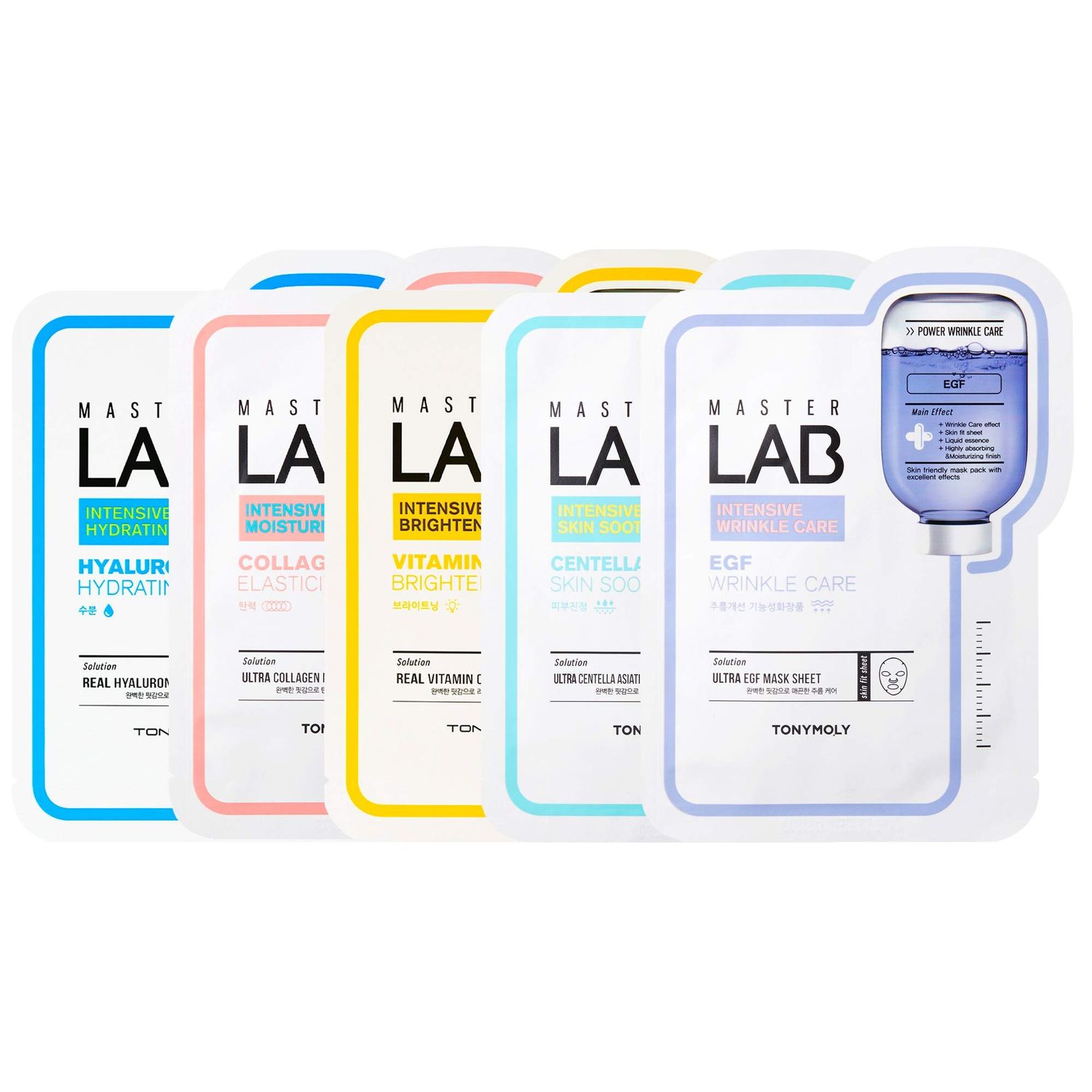 TONYMOLY Master Lab Sheet Mask 5-Set