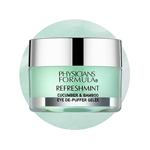 Physicians Formula RefreshMint Cucumber &amp; Bamboo Eye De-Puffer Gele, Reduce Puffiness, Lines and Dark Circles