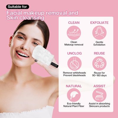 NAEILVOM's Eco-Friendly Soft Exfoliating Glove - Scrubber &amp; Skin Exfoliator - Dead Skin Remover for Keratosis Pilaris - Sun Cream Remover - Face &amp; Body Skincare Tool - No Scrub Cream Needed
