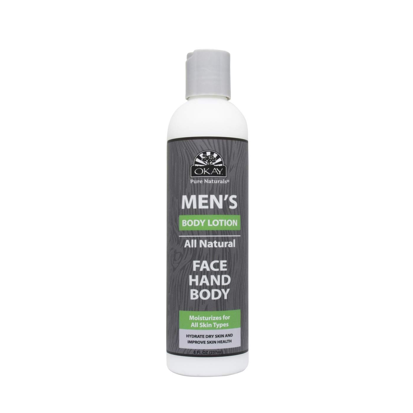OKAY for Men All Natural Body Lotion 8oz / 237ml