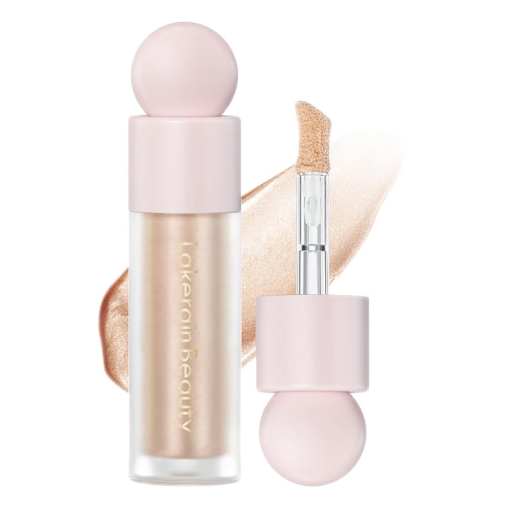 Mysense Liquid Highlighter Makeup, Natural Glow Face Highlighter Stick, Silky Smooth Light Liquid Luminizer, Long Lasting Highlight Face Illuminator Make up, #02 Starlight