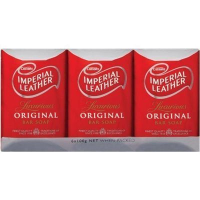 Imperial Leather Gentle Care White Mild For Sensitive Skin Bar Soap 3Ct X 100G (Pack of 2)