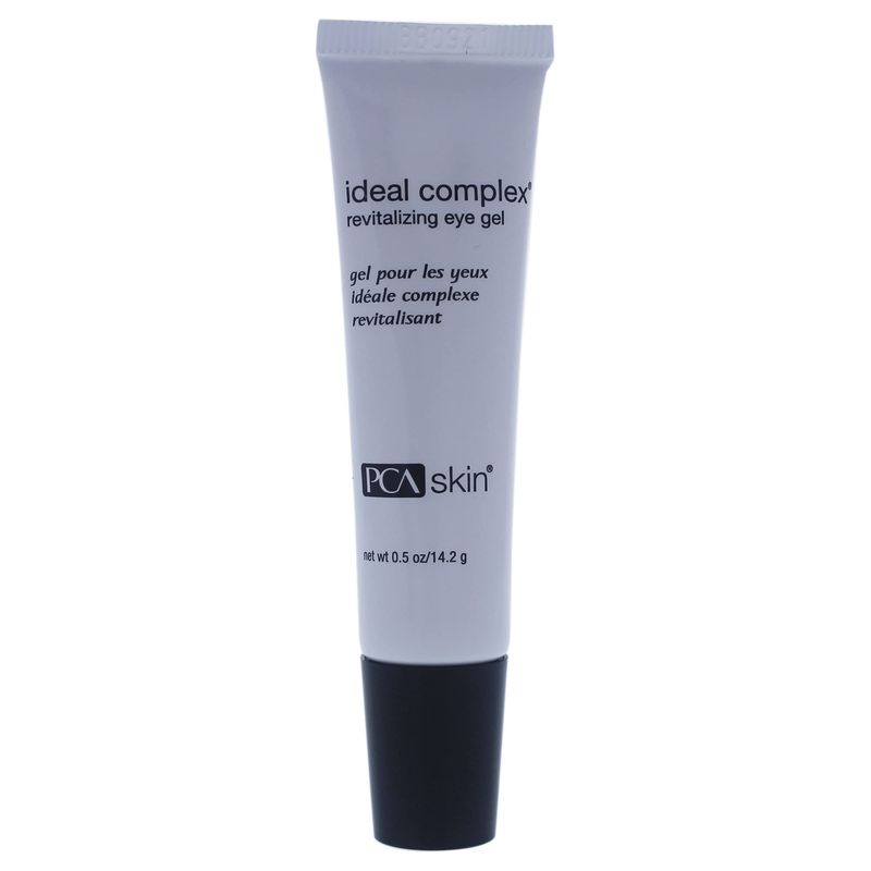 PCA SKIN Eye Serum, Ideal Complex Revitalizing Eye Gel, Upper and Under Eye Serum for Wrinkles, Puffy Eyes, Dark Circles, Fine Lines, Discoloration, and Sagging Eyelids, Light and Silky, 0.5 oz Tube