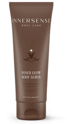 INNERSENSE Organic Beauty - Inner Glow Body Scrub | Non-Toxic, Cruelty-Free Exfoliating Enzyme Body Scrub (6.7 fl oz | 200 ml)