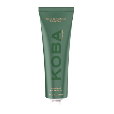KOBA Bottom Up Foot Cream - Moisturizer for Women &amp; Men - Hydrating - Normal to Very Dry Skin - Zesty, Woody, &amp; Spicy Fragrance - Natural - Vegan - Shea Butter - Safou Oil - Sweet Almond Oil (100 ml)