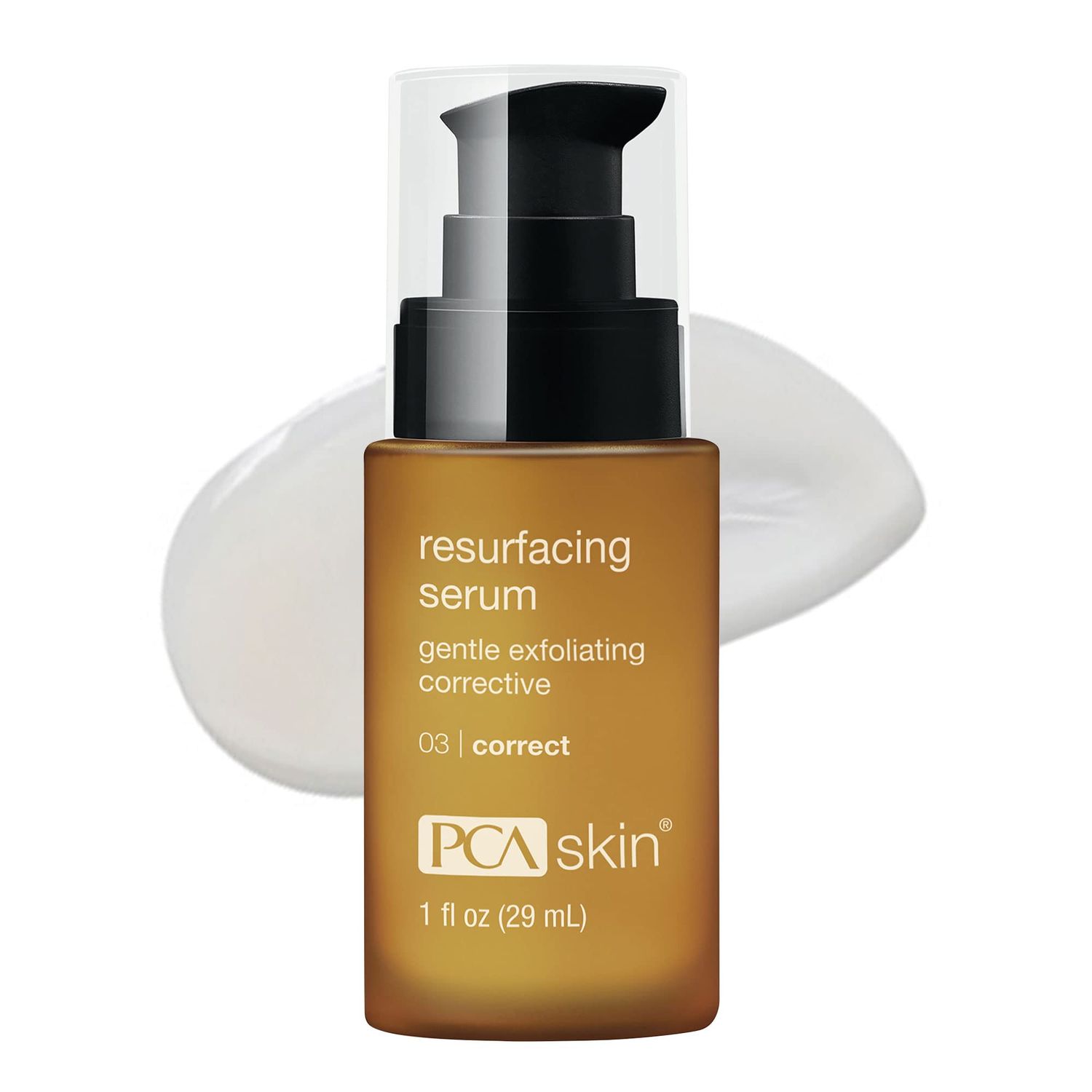 PCA SKIN Resurfacing Serum - Gentle Exfoliating Facial Corrective with Lactic &amp; Glycolic Acid for Bright, Even Skin (1 fl oz)