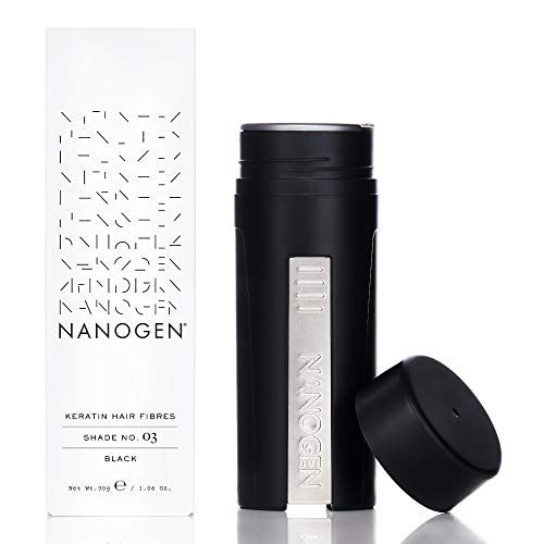 Nanogen Keratin Hair Fibers,, 30-grams, Black