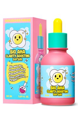 Smilebloom KKOCH Bio-AHA Clarity Boosting Face Serum 50ml | Korean Serum w/Mild Exfoliation Fruit-Based Lactic Acids, Probiotics &amp; Niacinamide