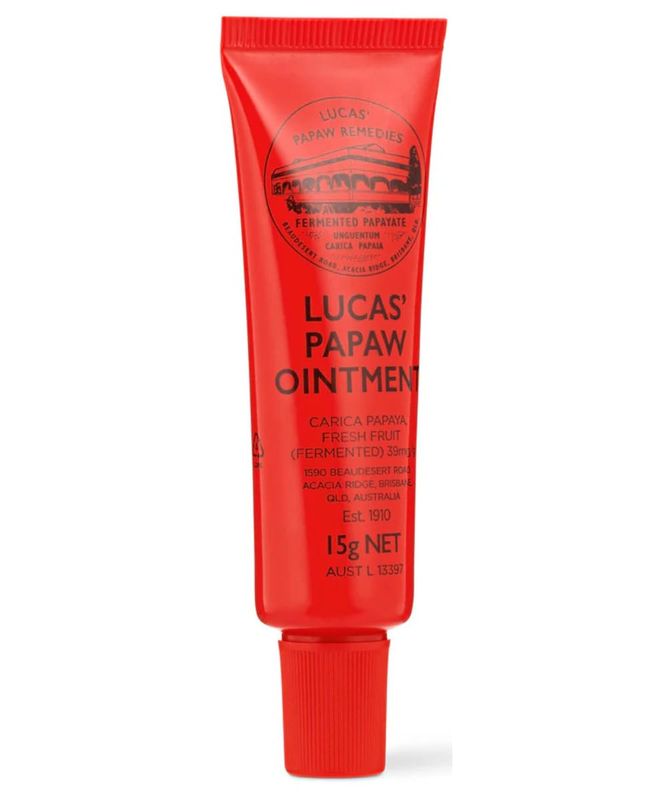 Lucas Papaw Ointment 15g Tube with lip applicator - TWIN Pack for value by Lucas Remedies
