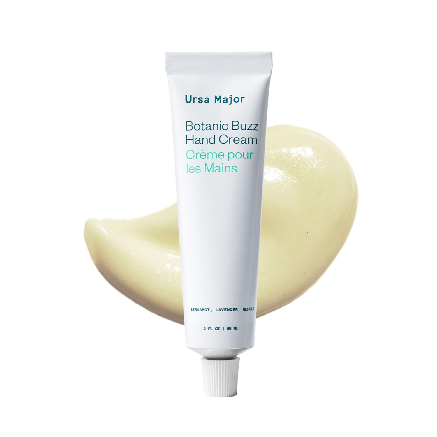 Ursa Major Botanic Buzz Hand Cream | Natural Hand Lotion | Lightweight, Non-Greasy Moisturizer | Moisturizes, Hydrates and Nourishes Skin | Vegan, Cruelty-Free &amp; Non-Toxic | 2oz