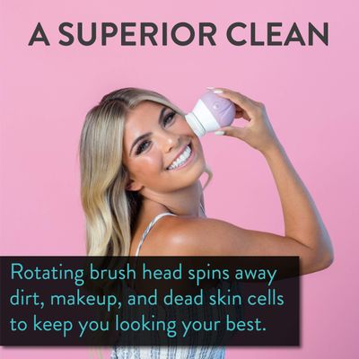 TAO Clean Replacement Silicone Brush Head, Replacement Head (1 Head) - Silicone Replacement Head for the TAO Clean Electric Face Cleansing Brush and Cleaning Station, White