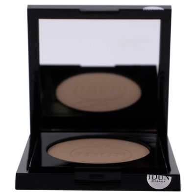 IDUN Minerals Setting Finishing Powder - Natural, Pigmented, Full Coverage Formula - Semi-Matte Finish - Velvety and Smooth Pressed - Cruelty Free, Vegan Makeup - Ljuvlig 531 Light Neutral - 0.12 oz