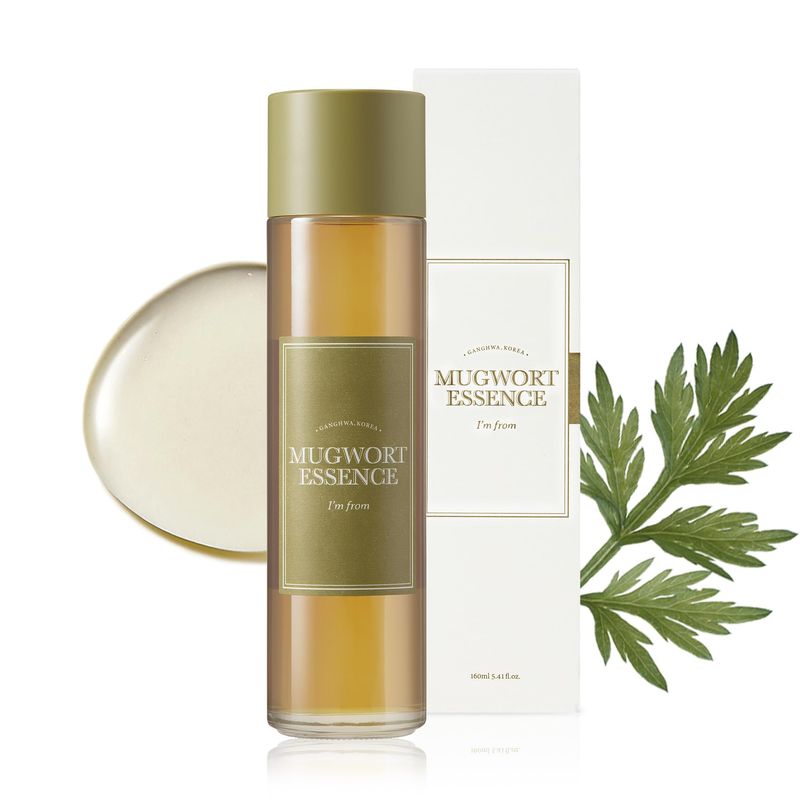 I&#39;m From Mugwort Essence | 100% Vegan Extract - Soothe Sensitive and Irritated Skin, Redness Relief, Refreshing, Korean Hydrating Toner | 5.4 Fl Oz, All Skin Types, PETA Approved