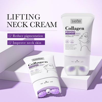 Neck Cream,Neck Creams for Firming Roller,Neck Creams for Tightening Best for Older Women,Relieve Edema In The Neck,Reduce Wrinkles Fine Lines and Double Chin,Firm and Lift Sagging Skin,(1PCS