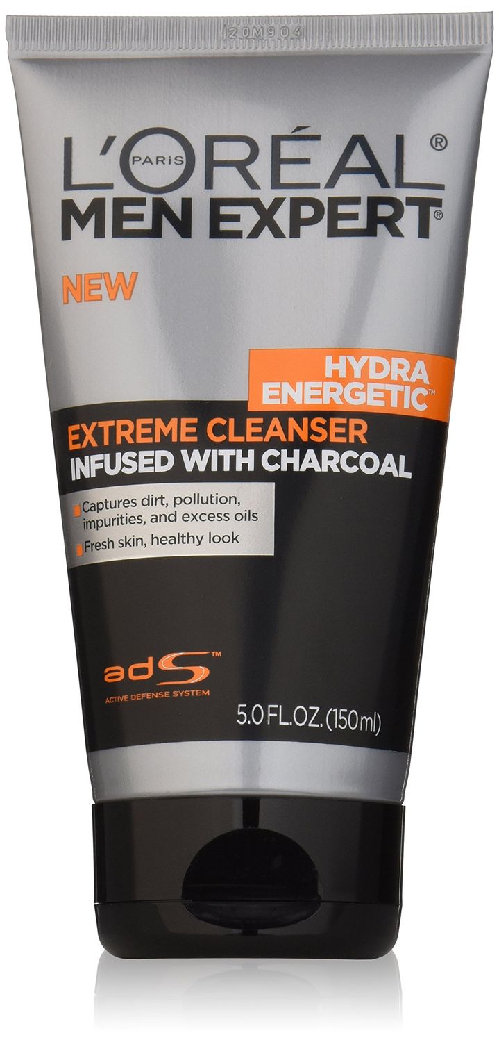 L&#39;Oral Paris Men&#39;s Expert Hydra Energetic Charcoal Cream Cleanser, 5 fl. oz.