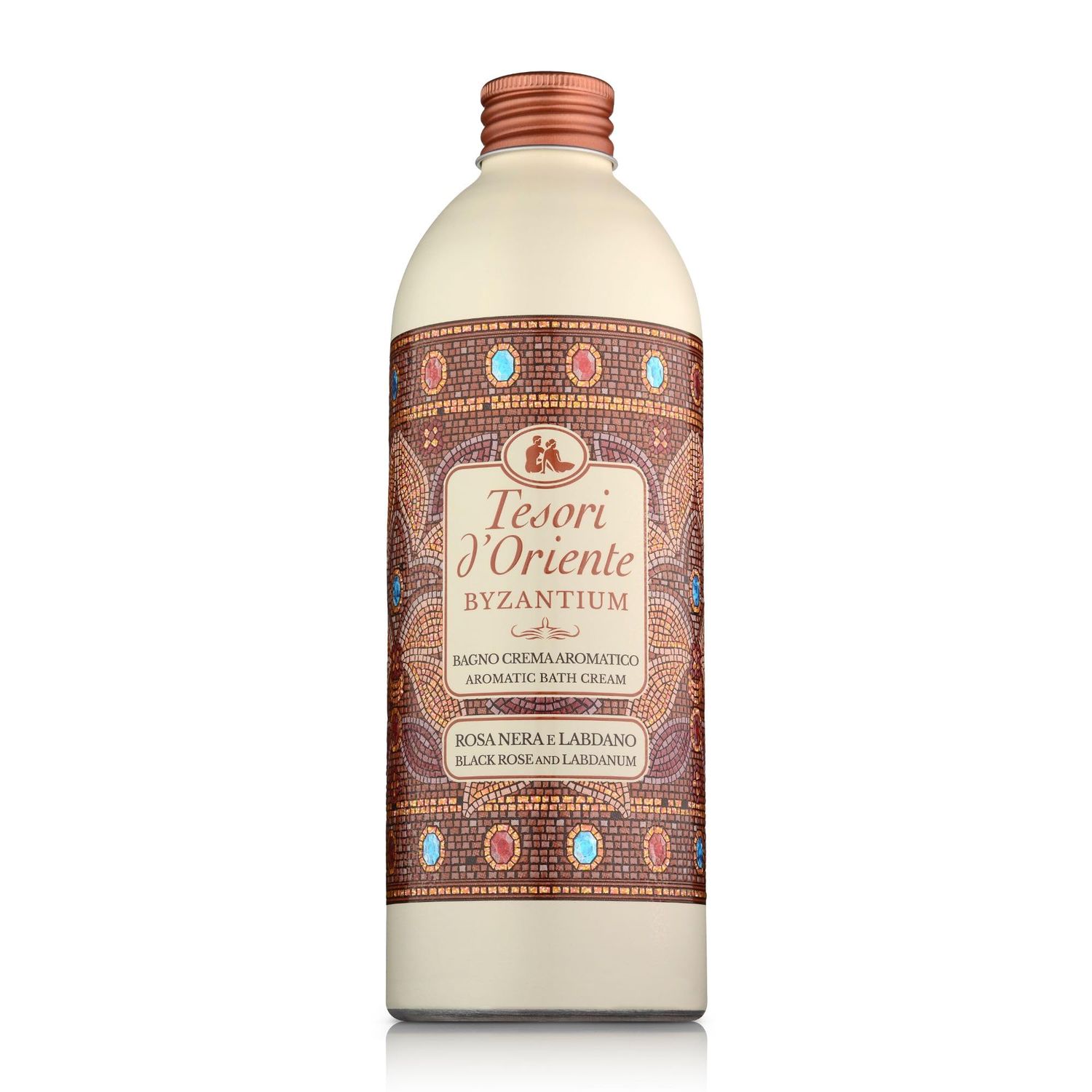 Tesori dOriente Bubble Bath for Women, Foaming Bath, Bath Bubbles for Women Relaxing, Luxurious Body Wash for Women &amp; Skin Care- 500 Ml-16.91 us Fl Oz- [Italian Import ]-(Byzantium)
