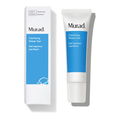 Murad Clarifying Water Gel - Non-Comedogenic Light Gel Moisturizer for Face, Neck &amp; Chest - Facial Skin Care Product Hydrates with Non-Greasy Finish, 2 Fl Oz